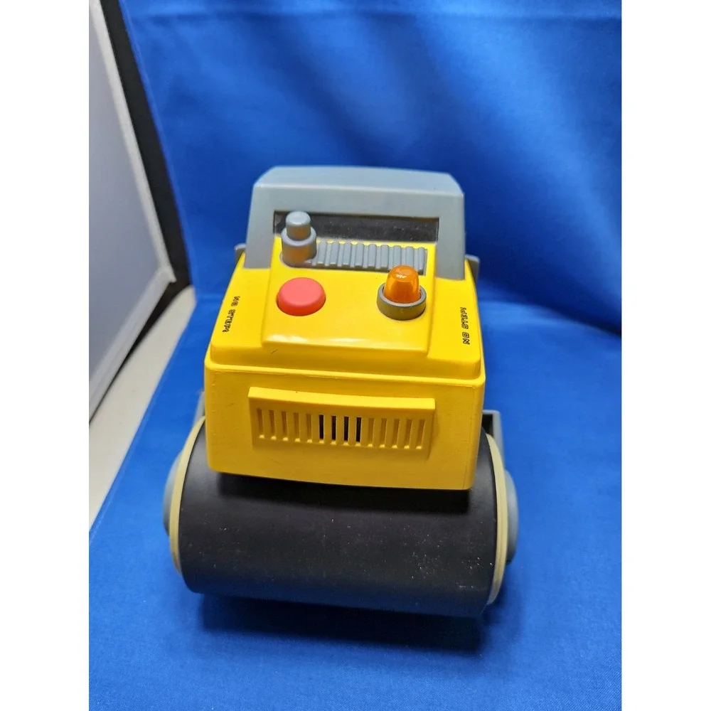 Little Tikes Rugged Riggz Steamroller RR-3396 Construction Sound WORKS Y2K VTG